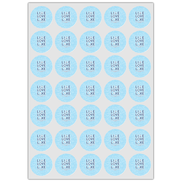 Live Love Lake Icing Circle - XSmall - Set of 35