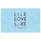Live Love Lake Indoor / Outdoor Rug - 3'x5' - Front Flat
