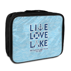 Live Love Lake Insulated Lunch Bag (Personalized)