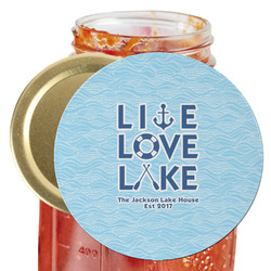 Live Love Lake Jar Opener (Personalized)