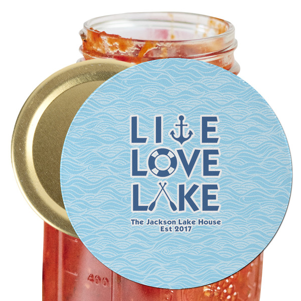 Custom Live Love Lake Jar Opener (Personalized)