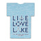 Live Love Lake Jersey Bottle Cooler - BACK (flat)