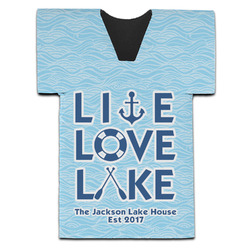 Live Love Lake Jersey Bottle Cooler (Personalized)