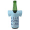 Live Love Lake Jersey Bottle Cooler - FRONT (on bottle)