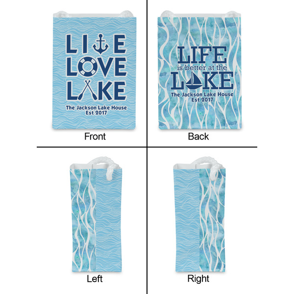 Live Love Lake Jewelry Gift Bag - Gloss - Approval