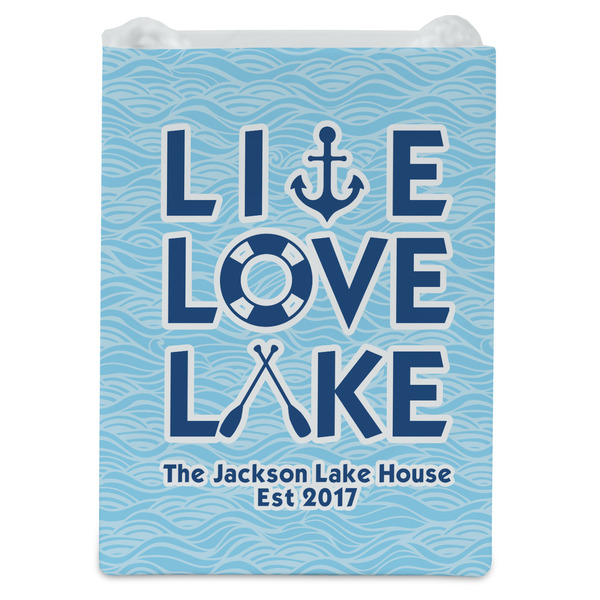 Live Love Lake Jewelry Gift Bag - Gloss - Front