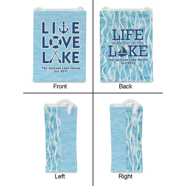 Live Love Lake Jewelry Gift Bag - Matte - Approval