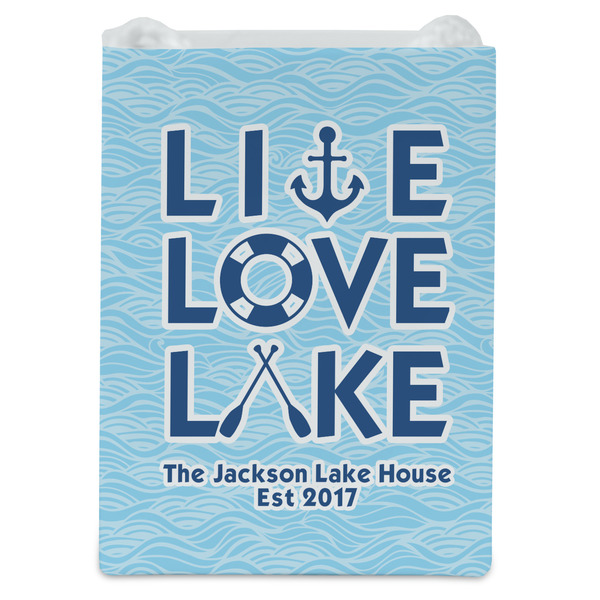Live Love Lake Jewelry Gift Bag - Matte - Front