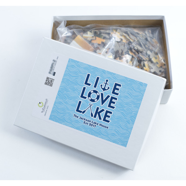 Live Love Lake Jigsaw Puzzle 252 Piece - Box