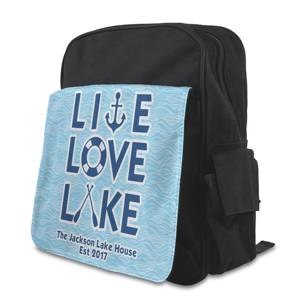 Custom Live Love Lake Preschool Backpack (Personalized)