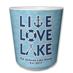 Live Love Lake Plastic Tumbler 6oz (Personalized)