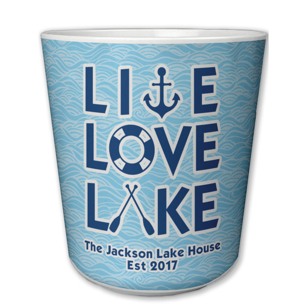 Custom Live Love Lake Plastic Tumbler 6oz (Personalized)