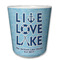 Live Love Lake Plastic Tumbler 6oz (Personalized)