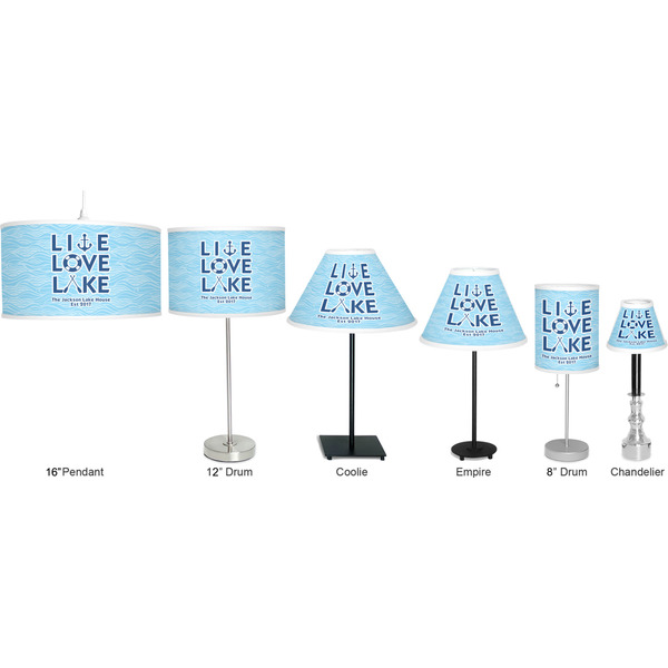 Live Love Lake Lamp Full View Size Comparison