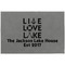 Live Love Lake Large Engraved Gift Box with Leather Lid - Approval