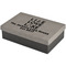 Live Love Lake Large Engraved Gift Box with Leather Lid - Front/Main