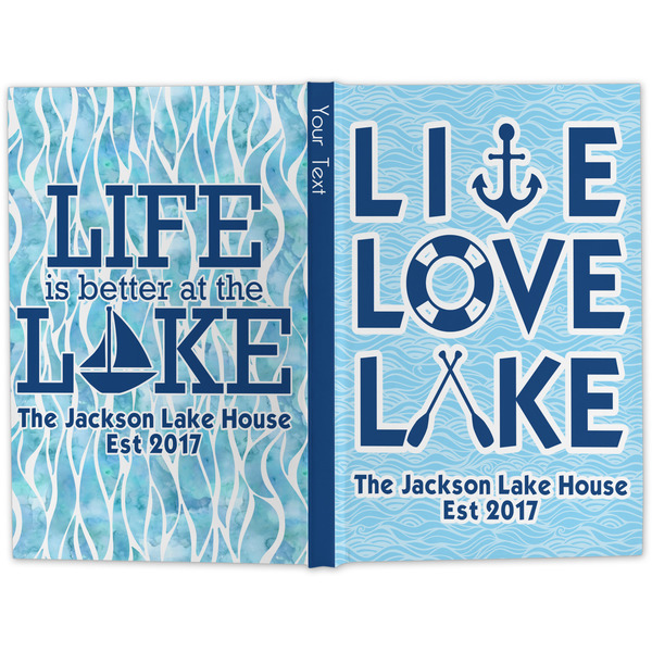Live Love Lake Large Hard Cover Journal - Apvl