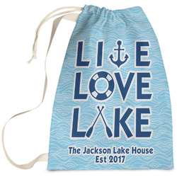 Live Love Lake Laundry Bag (Personalized)