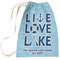 Live Love Lake Laundry Bag - Large (Personalized)
