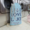 Live Love Lake Large Laundry Bag - In Context