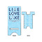 Live Love Lake Large Phone Stand - Front & Back
