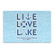 Live Love Lake Large Rectangle Car Magnet (Personalized)
