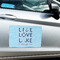 Live Love Lake Large Rectangle Car Magnets- In Context