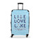 Live Love Lake Suitcase - 28" Large - Checked w/ Name or Text