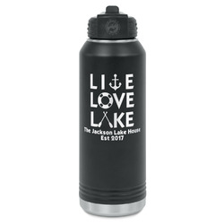 Live Love Lake Water Bottles - Laser Engraved (Personalized)