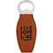 Lake House Quotes and Sayings Leather Bar Bottle Opener - Single