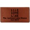 Lake House Quotes and Sayings Leather Checkbook Holder - Main