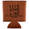 Lake House Quotes and Sayings Leatherette Can Sleeve - Flat