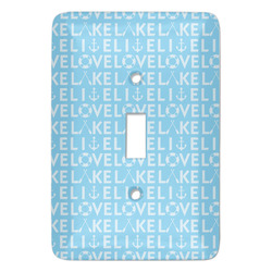 Live Love Lake Light Switch Cover (Personalized)