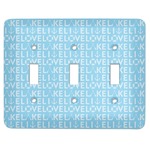 Live Love Lake Light Switch Cover (3 Toggle Plate)