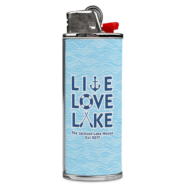 Custom Live Love Lake Case for BIC Lighters (Personalized)