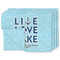 Live Love Lake Linen Placemat w/ Name or Text