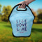 Live Love Lake Lunch Bag - Hand