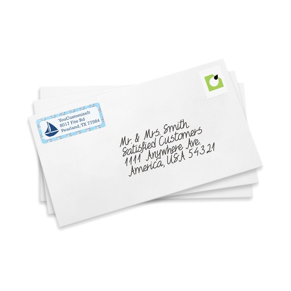 Live Love Lake Mailing Label on Envelopes