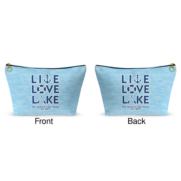 Live Love Lake Makeup Bag (Front and Back)
