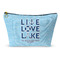Live Love Lake Makeup Bag (Front)