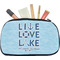 Live Love Lake Makeup / Cosmetic Bag - Medium (Personalized)