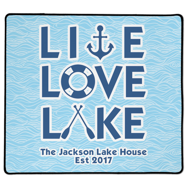 Custom Live Love Lake XL Gaming Mouse Pad - 18" x 16" (Personalized)