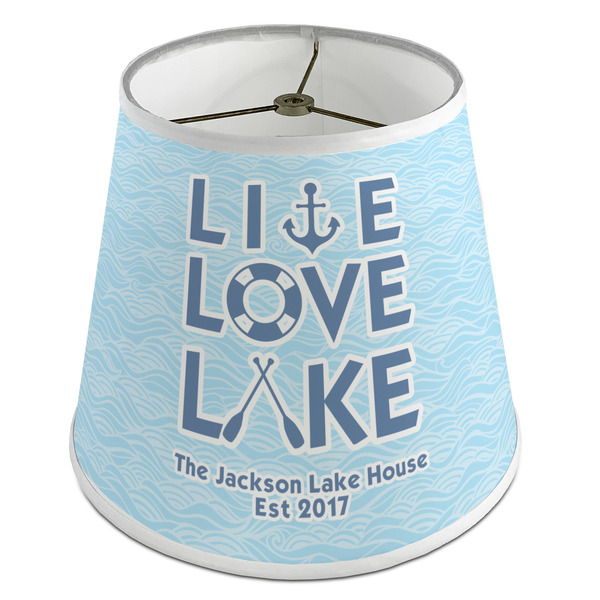 Custom Live Love Lake Empire Lamp Shade (Personalized)