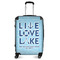 Live Love Lake Suitcase - 24" Medium - Checked (Personalized)