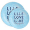 Live Love Lake Melamine Plates - PARENT/MAIN