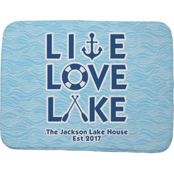 Live Love Lake Memory Foam Bath Mat - 48"x36" (Personalized)