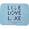 Live Love Lake Memory Foam Bath Mat - 48"x36" (Personalized)