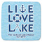 Live Love Lake Memory Foam Bath Mat - 48"x48" (Personalized)