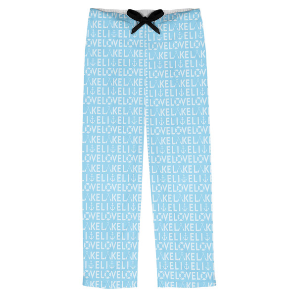 Custom Live Love Lake Mens Pajama Pants - S