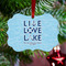 Live Love Lake Metal Benilux Ornament - Lifestyle